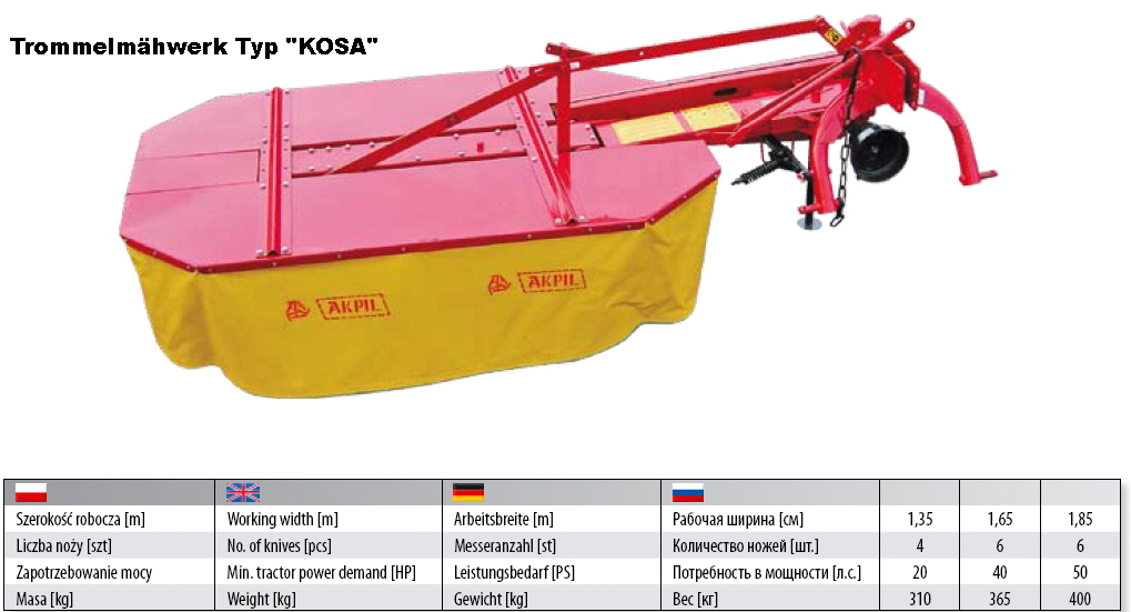 KOSA prospekt